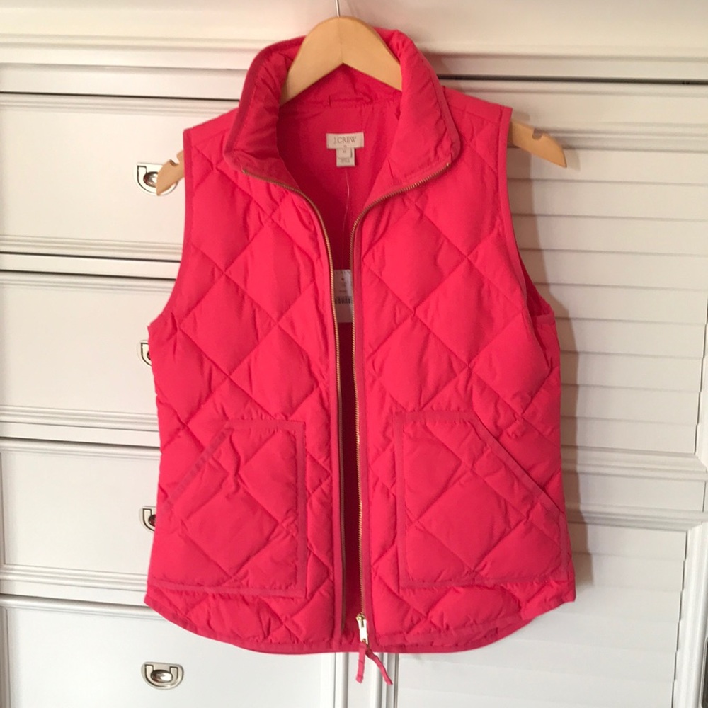 J Crew pink vest